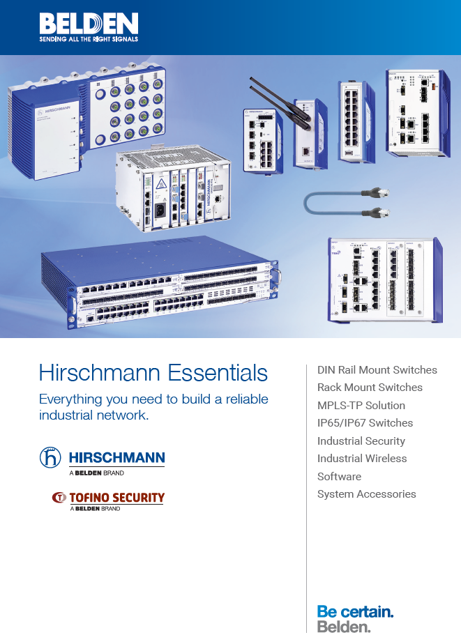 Catálogo Hirschmann Essentials
